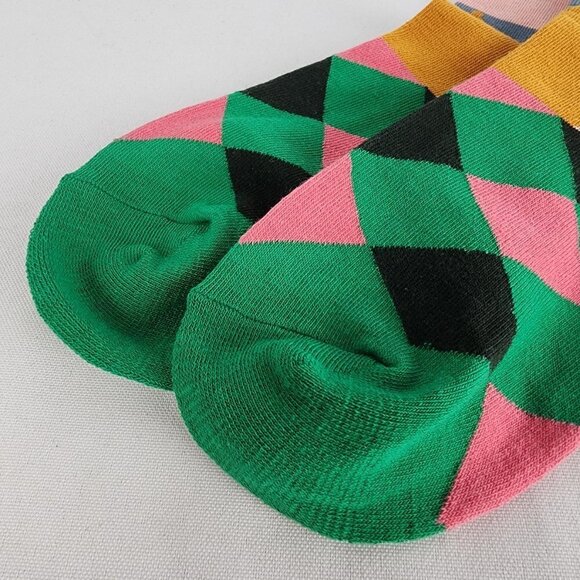 Graphic Print Modernist Faces Socks Ladies Size S-M - Picture 4 of 4